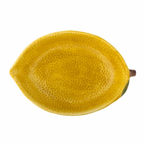 Bloomingville Limone Bowl, Yellow, Stoneware