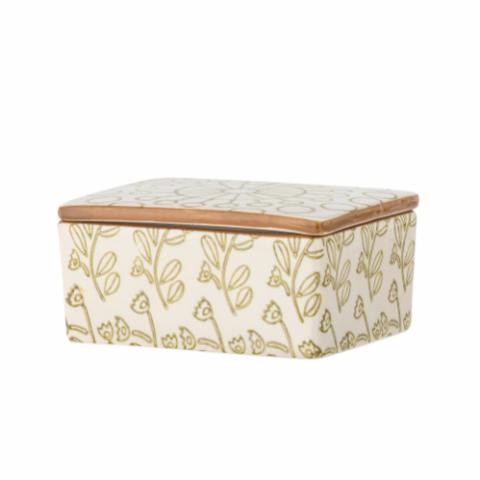 Bloomingville Maple Butter Box, Green, Stoneware