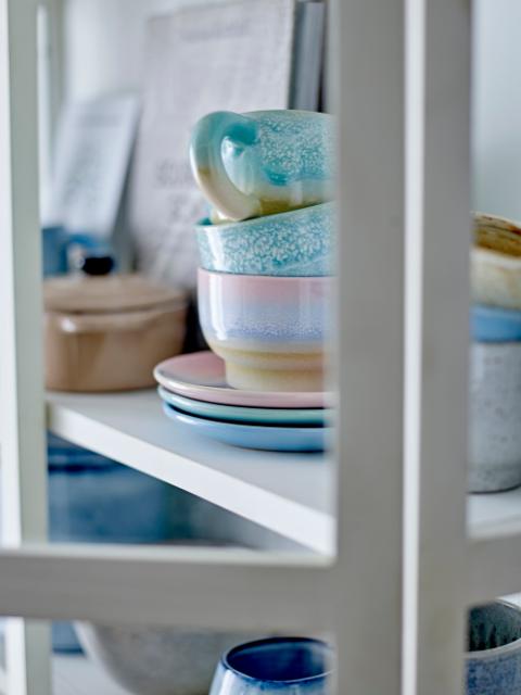 Bloomingville Safie Bowl, Green, Stoneware, 6-Pack
