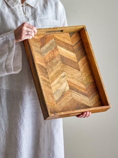 Bloomingville Katalyn Serving Tray, Nature, FSC 100%® Mango