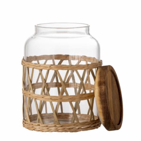 Bloomingville Manna Jar w/Lid, Clear, Glass