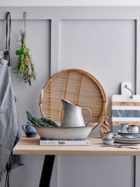 Bloomingville Salle Serving Tray, Nature, Bamboo, 2-Pack