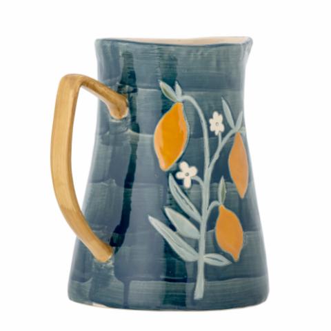 Bloomingville Feriha Jug, Blue, Stoneware