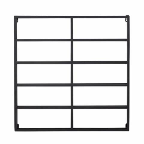 Bloomingville Magne Wine Rack, Black, Metal