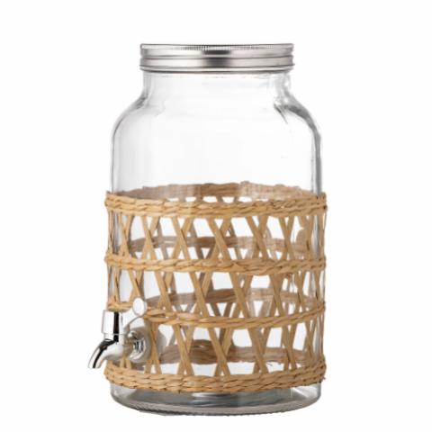 Bloomingville Manna Jar w/Tap, Clear, Glass