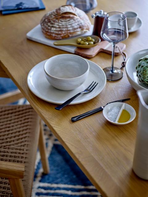 Bloomingville Taupe Bowl, Grey, Stoneware, 6-Pack