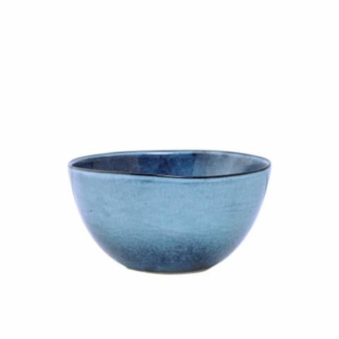 Bloomingville Sandrine Bowl, Blue, Stoneware, 2-Pack