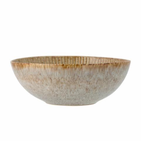 Bloomingville Fleur Bowl, Nature, Stoneware
