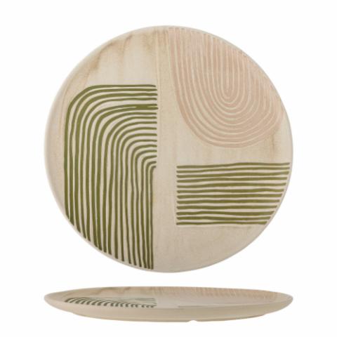 Bloomingville Amica Serving Plate, Rose, Stoneware