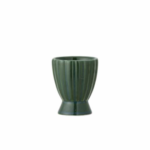 Latina Egg Cup, Green, Stoneware, 6-Pack