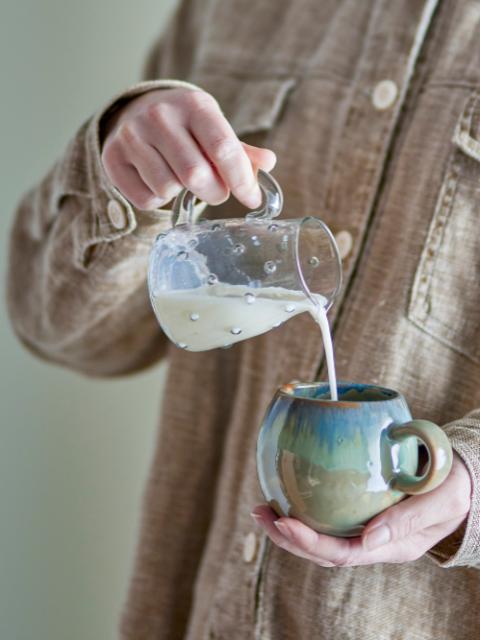 Bloomingville Romana Milk Jug, Clear, Recycled Glass