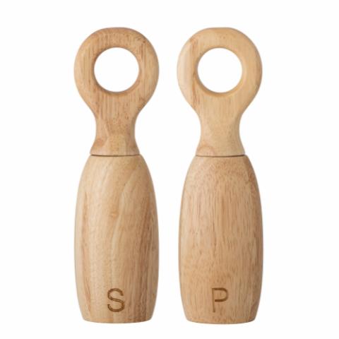 Bloomingville Martim Salt & Pepper Mill, Nature, Rubberwood