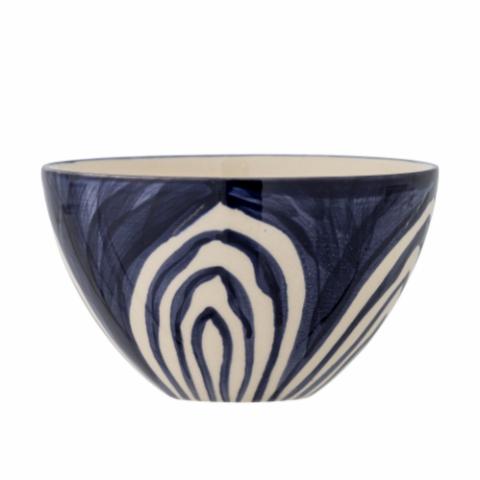Bloomingville Shama Bowl, Blue, Stoneware, 6-Pack