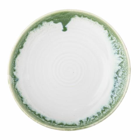 Bloomingville Prim Serving Plate, Green, Stoneware