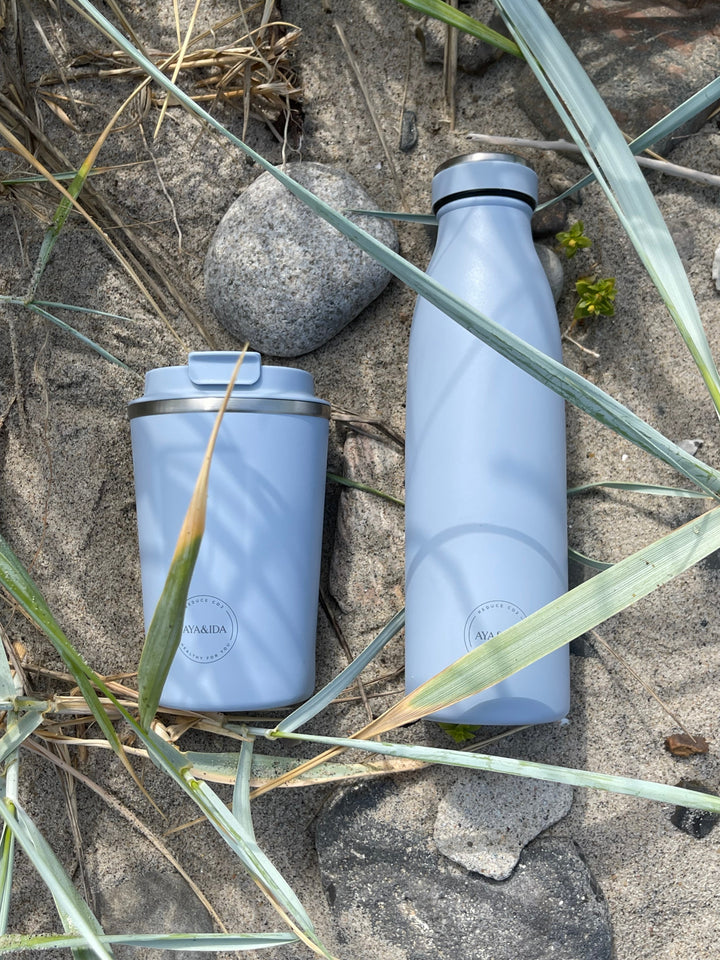 AYA&IDA CUP2GO - Pulverblå - 380ML