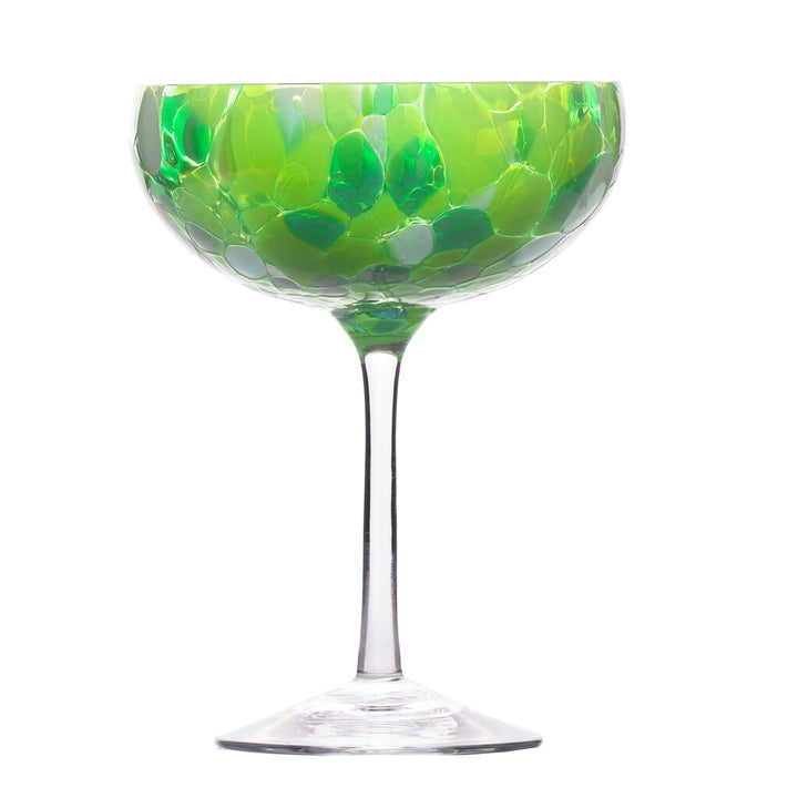 Magnor - Swirl - Champagneglas grön - 22 cl