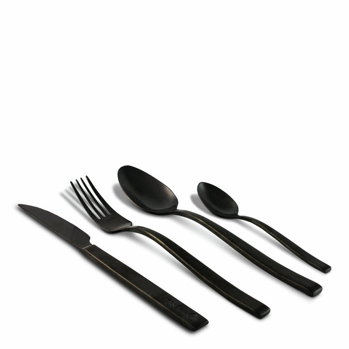 Magnor - Pure Black 24 delar bestickset matt