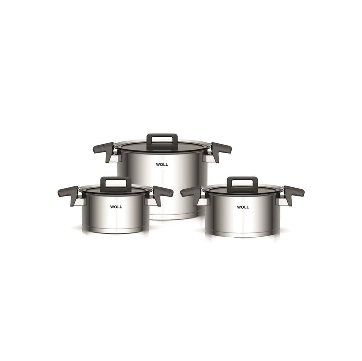 Woll - Concept - Grytset - 2,5 l, 3,4 l och 5,8 l