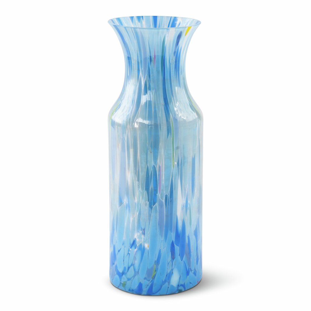 Magnor - Swirl karaff/vas blå multi 1,4 l / 27 cm