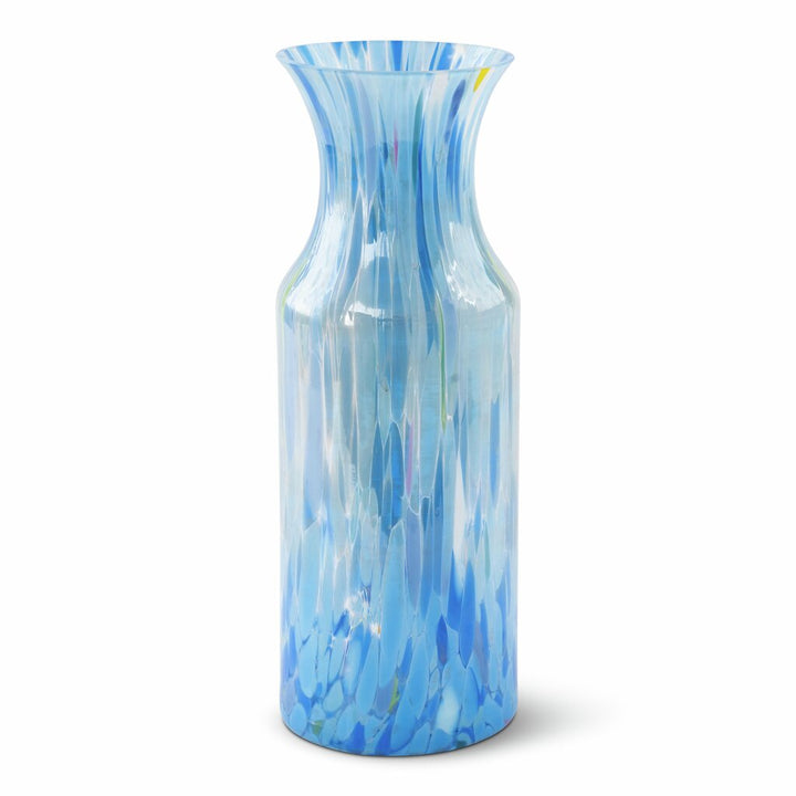 Magnor - Swirl karaff/vas blå multi 1,4 l / 27 cm