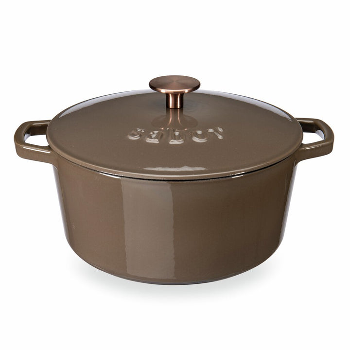 Sabor - Gjutjärnsgryta- 4,4 l - Mahogny