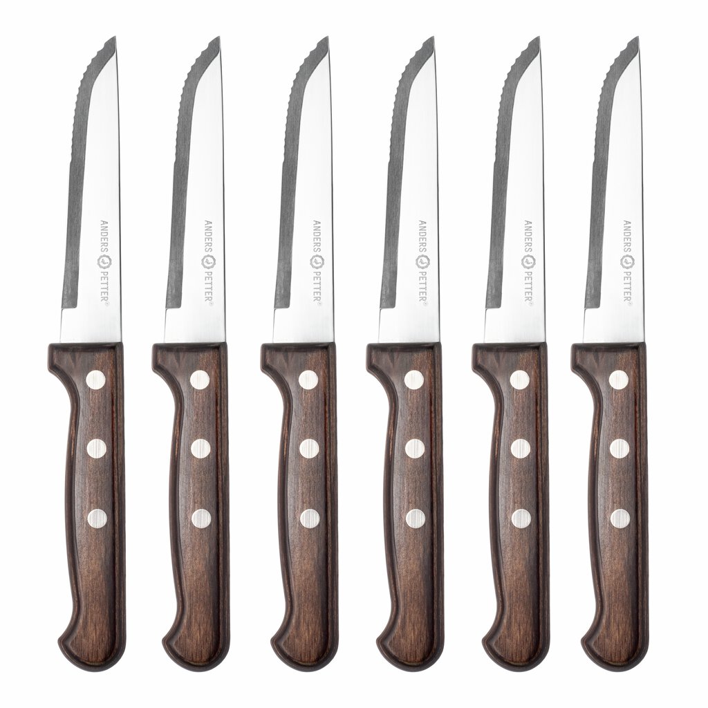 Anders Petter - Classic - Biffkniv 6-pk