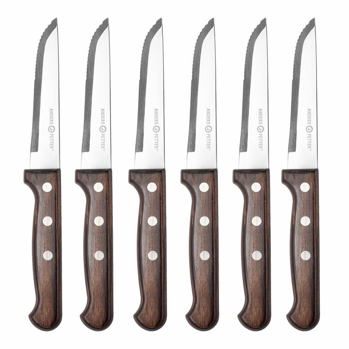 Anders Petter - Classic - Biffkniv 6-pk