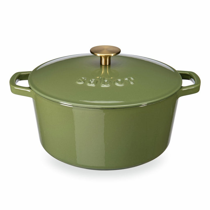 Sabor - Gjutjärnsgryta - 4,4 l - Oliv