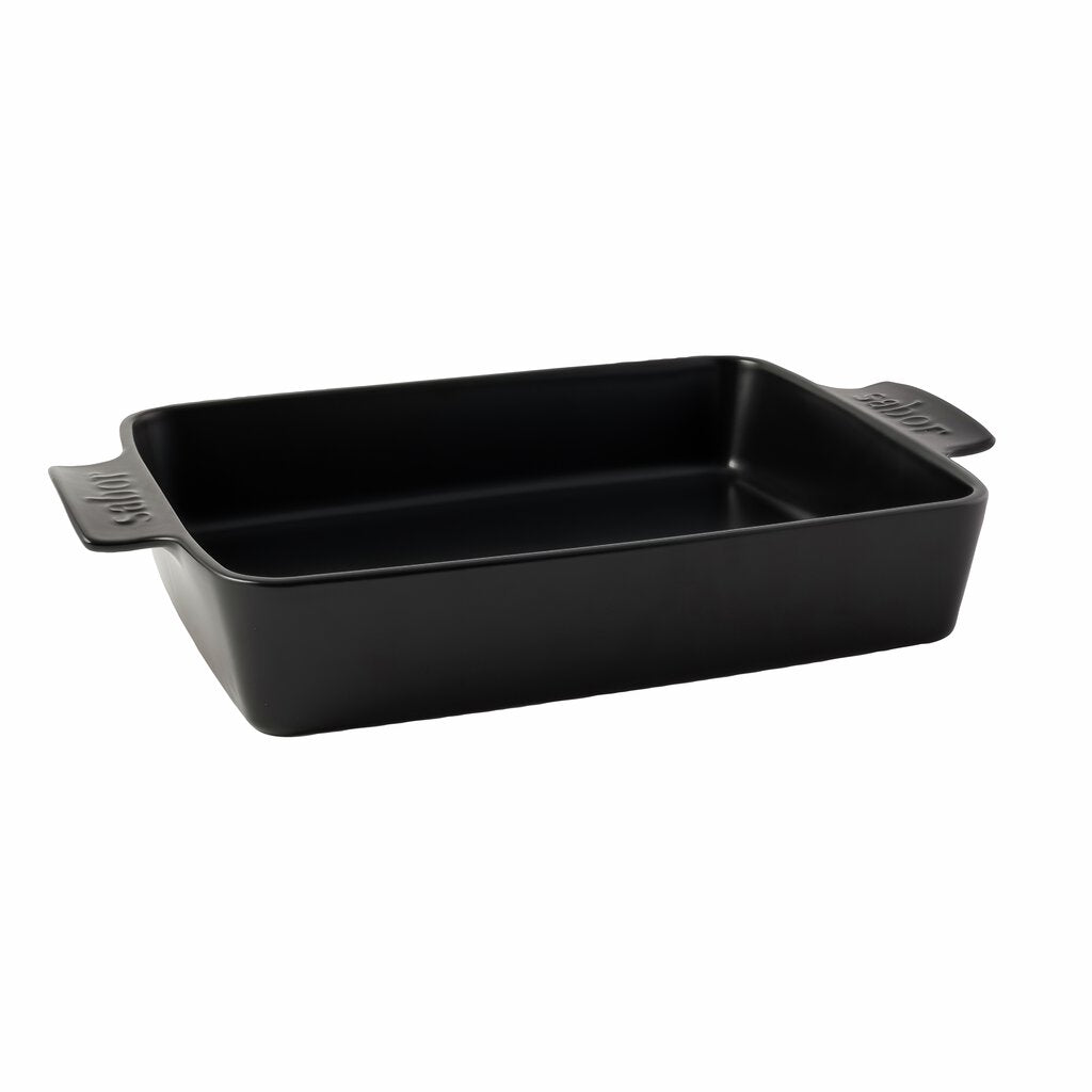 Sabor - Eldfast form 29 x 22 cm - 2,2 l - Svart