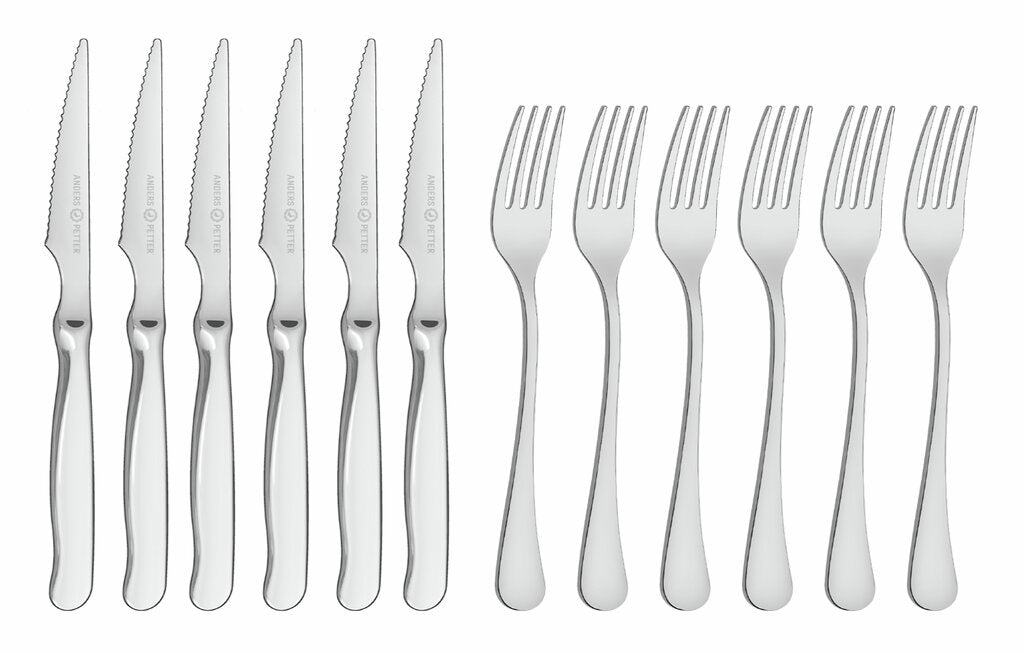 Anders Petter - Steel Essentials - Bestickset 12 delar