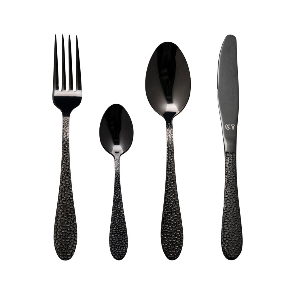 Vargen & Thor - Frost - Onyx - Bestickset 16 delar