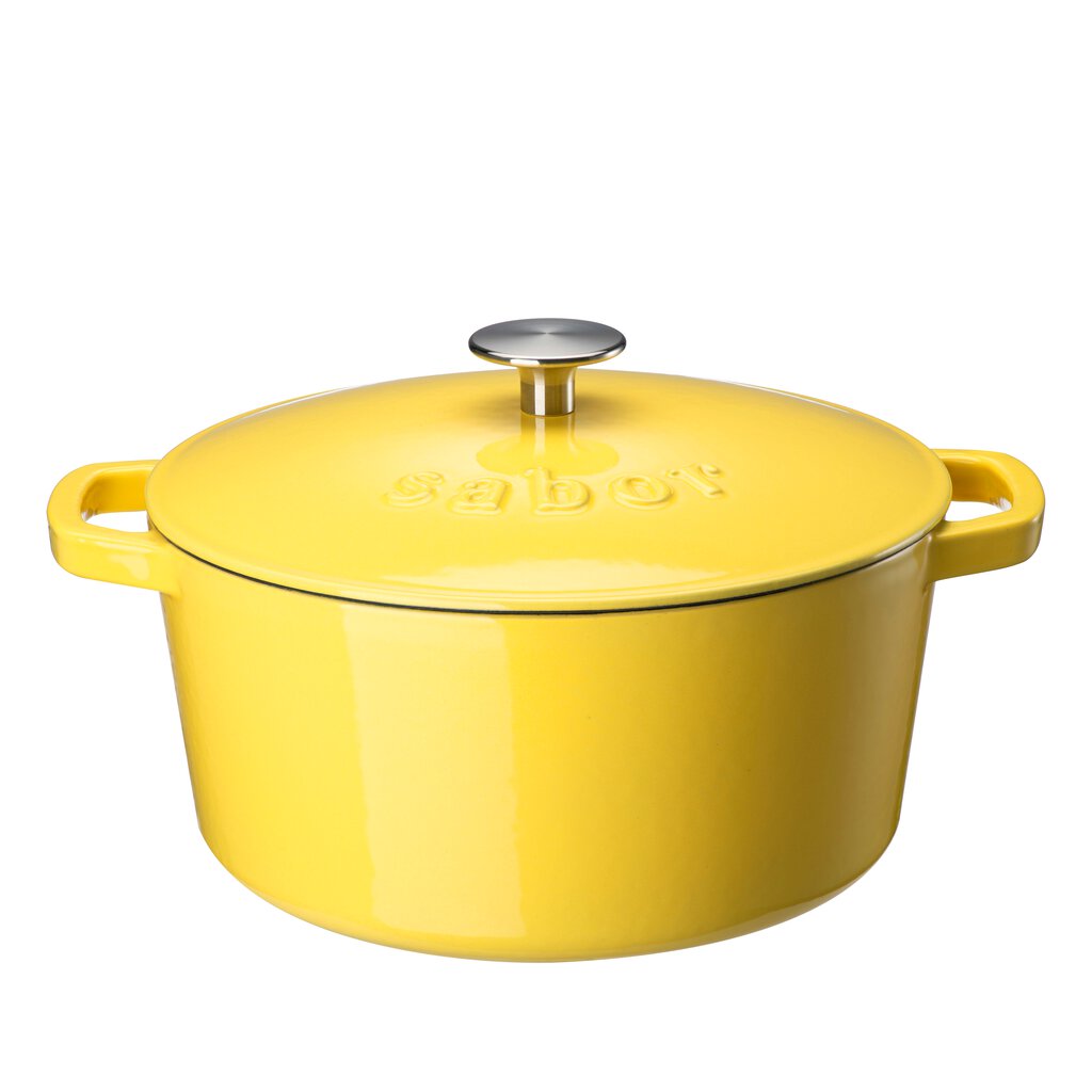 Sabor - Gjutjärnsgryta- 4,4 l - Sunny Joy