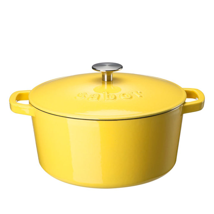 Sabor - Gjutjärnsgryta- 4,4 l - Sunny Joy