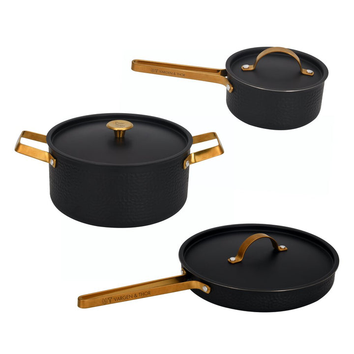 Vargen & Thor - Arvet.1 - Viggo - Mio - Modell X3 - Grytset s/3 - 1 l, 4 l