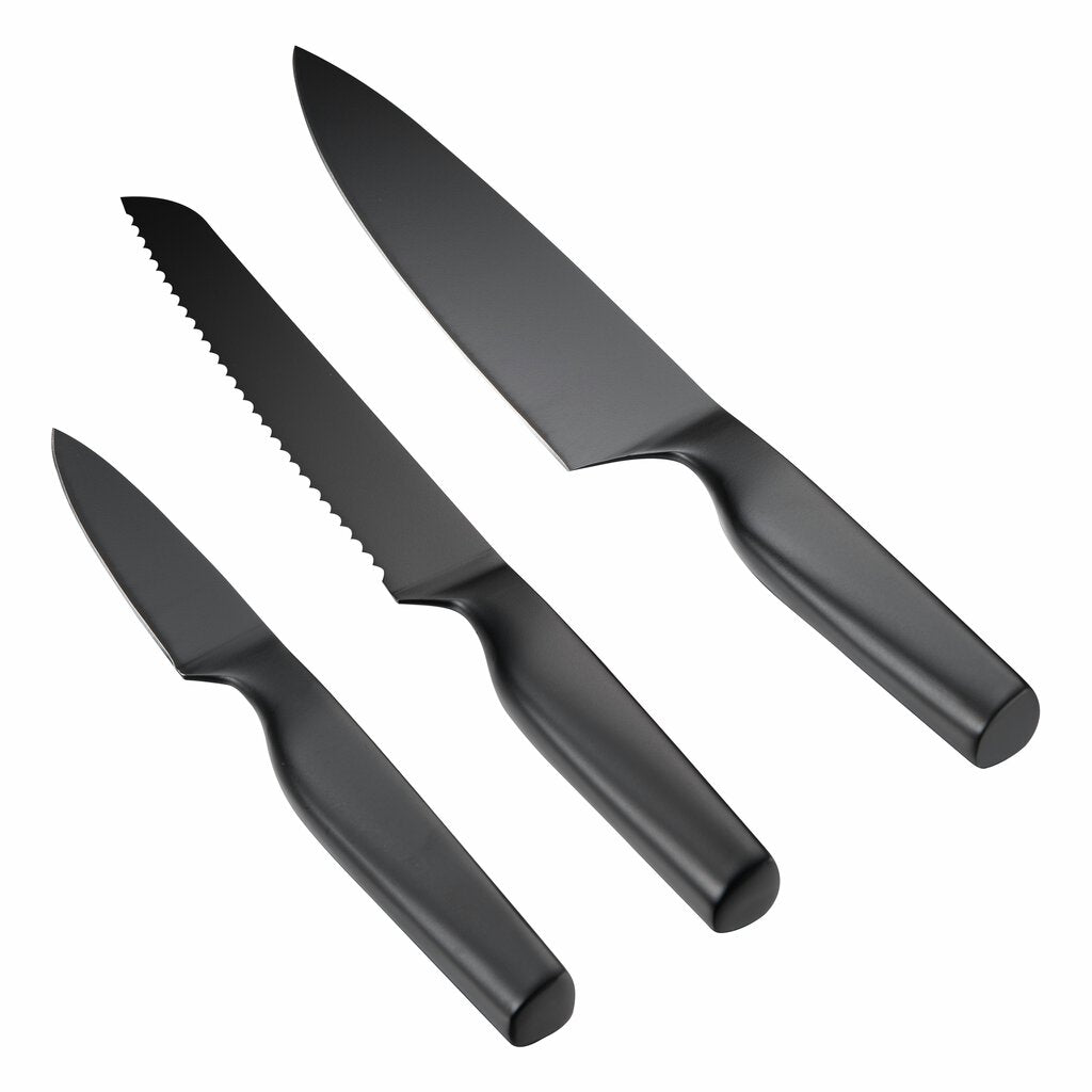 Modern House - Black - Knivset s/3