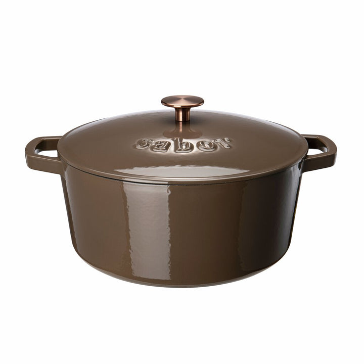 Sabor - Gjutjärnsgryta - 6,7 l - Mahogny