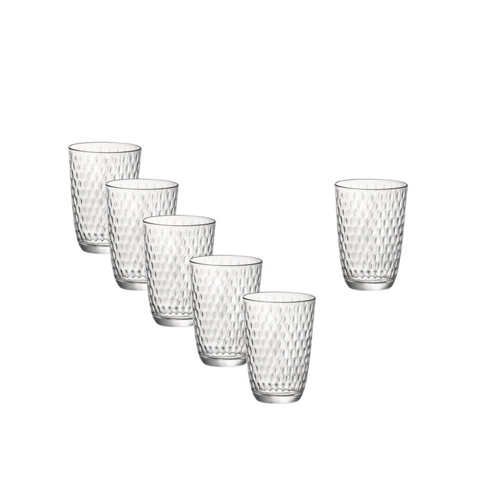 Modern House - Aqua - Vattenglas 6-pk - 39 cl