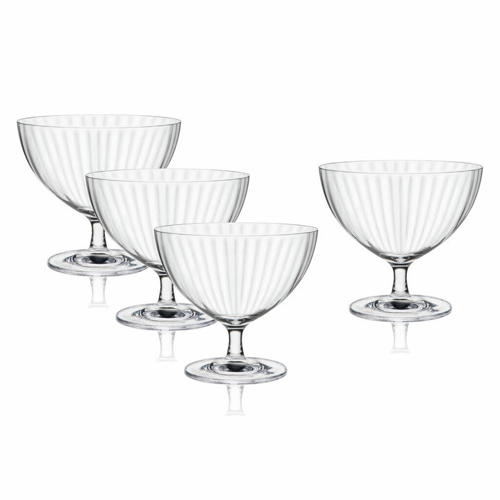 Modern House - Timeless - Dessertskålar på fot 4-pk - 0,4 l