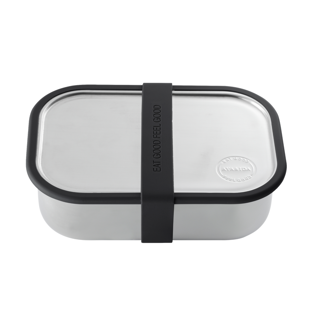 AYA&IDA Lunchbox - Mattsvart - 1000ML