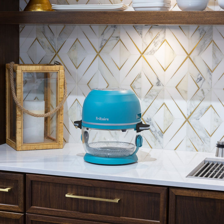 Fritaire Air Fryer med 4,8 Lglasskål Grön