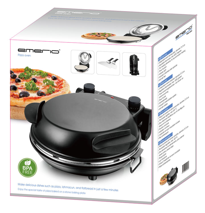 Emerio Pizzaugn med Pizzasten