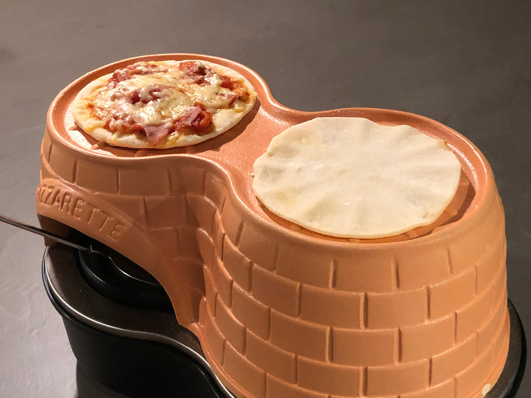 Emerio Pizzaugn med Handgjord Terrakottakupol